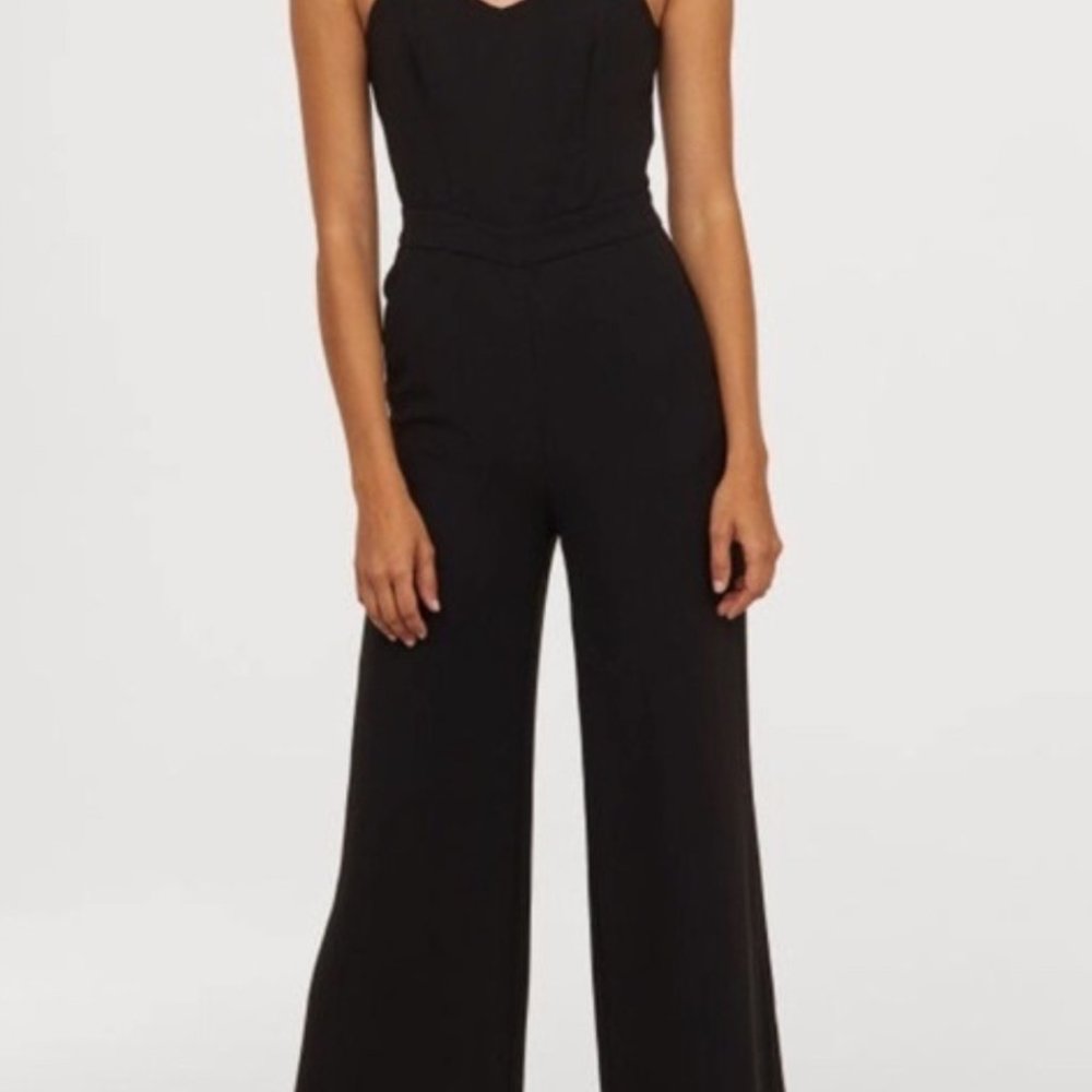 H&M black jumpsuit
